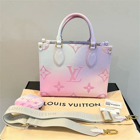 louis vuitton onthego pastel|lv pastel bag.